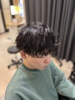 ソルバー(SOLVER) マッシュ×シャドウパーマ