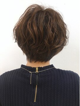 ダリー 発寒南店(Dali) 「dali」ショート×パーマ 田中