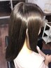 カット+縮毛矯正+潤いトリートメント　￥16500