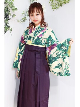 アルクバイネオリーブ 荻窪店(arc by neolive) 卒業式 袴スタイル☆arc by neolive荻窪