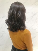 パティオン(PATIONN)&nbsp;縮毛矯正＋デジタルパーマでルーズ外ハネミディアム