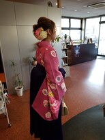 アクセル AXL&nbsp;袴着付け