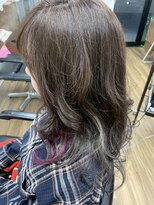 ヘアー サロン ガット(hair salon Gatto)&nbsp;☆アメジストアッシュ×ショッキングパープル☆