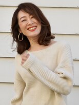 ダマーニ 表参道(DAMANI)&nbsp;透明感のあるデザインカラーで大人のくびれヘア