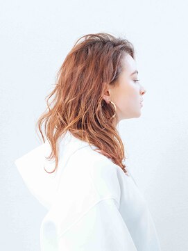 プロデュース 東橋本店(Produce) くせ毛風ミディアムロングスタイル【橋本/髪質改善】