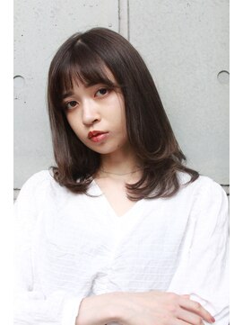 ダブルエヌ(DOUBLE.N) 【DOUBLE.N新小岩】アッシュ/ミディアムレイヤー