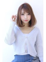 オーロ 宝塚店(ORO)&nbsp;オリーブカラーハイライトカラー小顔セミウェットウェーブ