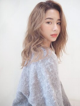 カナン 銀座(CANAAN) ニュアンスレイヤー　ライラックベージュ　ハイトーンカラー