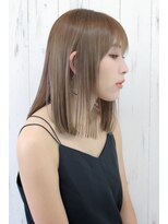 パコ(Paco) 【PACO】愛されるナチュラルボブ☆ミルクティーベージュ♪