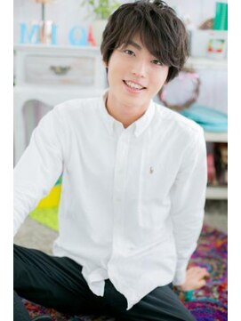 ミック ヘアアンドメイク アップ 駒込店(miq Hair&Make up) 重め前髪ニュアンスウェーブサイドグラデーションa1