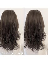 チョビー 銀座(chobii)&nbsp;チョビー銀座桜井グレージュカラーイルミナカラー