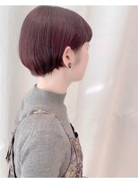 エムプラス センター北(M.plus)&nbsp;ショートボブ×カシスブラウン