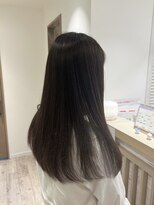 ラボヌールヘアー 宇都宮店(La Bonheur hair) つやつやストレート♪【宇都宮駅/インナーカラー】
