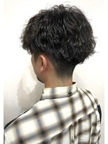 ルートプラス(RUTO+) 【波巻きパーマ】ツーブロック×刈り上げ