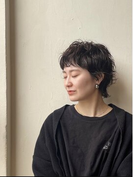 美容室 はなこ 【新潟/U24/ショート】ショートウルフパーマ