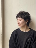 美容室 はなこ 【新潟/U24/ショート】ショートウルフパーマ