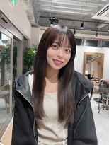 アドア 横浜(ADORE)&nbsp;【ADORE横浜】顔まわりカット×ぱっつん前髪