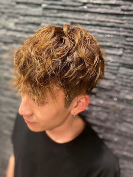ヒロギンザ 青山店(HIRO GINZA) 波巻き/ハイライト/マッシュパーマ/ウルフ/フェード/束感