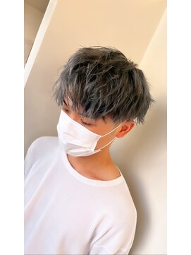ハイレート 坂戸店(Hairate) グレーシルバー×マッシュ