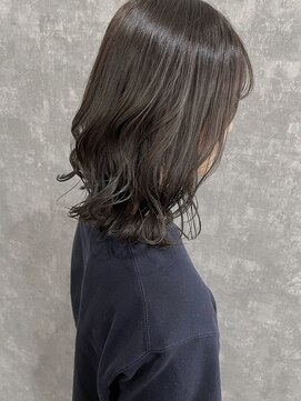 ランガリ ヘアアンドスパ(Rangali Hair&Spa) 【別府 ランガリ】グレージュカラー、透明感カラー