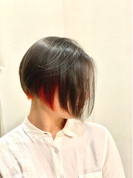 オナー(honor) インナーカラー/マロンべジュ/ダークアッシュ/イヤリングカラー