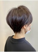 40代50代60代白髪マッシュショートボブ大人美人くびれ髪質改善