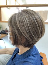 アンドワン(ANDONE) 白髪ぼかしハイライト