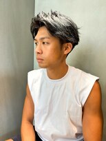 ロンドアンメゾン 原宿(Lond un Maison.)&nbsp;【吉田智哉】メンズパーマ、メンズセンターパート、7:3パート