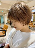 小顔似合わせカット愛されクールショート20代/30代40代50代/難波