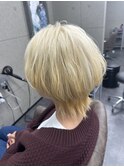 ウルフ系×バニラブロンド