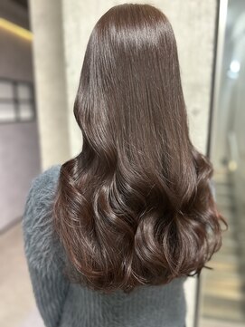 ルノン(LUNON) グレージュ/ラベンダー/ブリーチなし/冬カラー/髪質改善