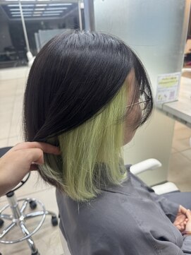 プロデュース 東橋本店(Produce) インナーカラー×ミントグリーン【橋本/東橋本】