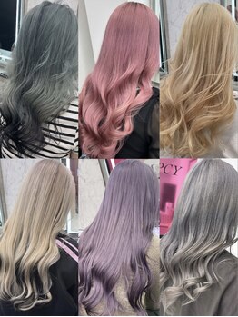 ジェプシー(JPCY)の写真/【ブリーチ×韓国風/艶髪矯正】狙った色味と質感にこだわったカラーで、周りと差がつくスタイルへ◇