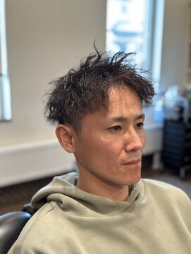 理容 うめむら ツイストアップバング