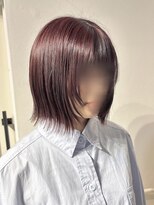 アンニュ(annuy)&nbsp;Instagram/annuy__o0 顔まわりカット/ラベンダー／韓国巻き