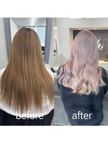 ガルボヘアー 桟橋店(garbo hair)&nbsp;ハイトーン大人可愛い20代30代40代