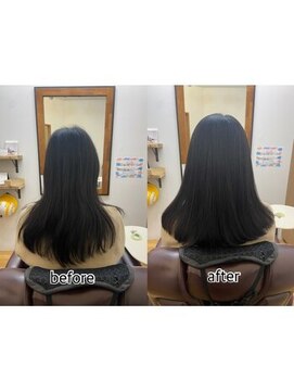 アミエ(ami e) ヘアエステコース・髪質改善・縮毛矯正・白髪染め・白髪ぼかし