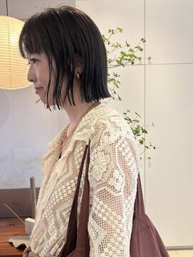 ライン(LINE) mini bob × olive