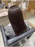 夏のヘアアレンジ/オリーブグレージュ