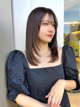 ソワ 錦糸町(soi) ミディアムヘア/暗めカラー/グランマッシュ/錦糸町