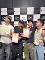 オーレ(Ole) 九州スタイリングコレクションフェード部門で準優勝しました!