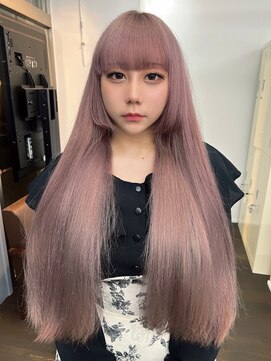 エゴル ナゴヤサカエ(ENGOL NAGOYA SAKAE) ミルクティーピンクで柔らかいミルクティーに