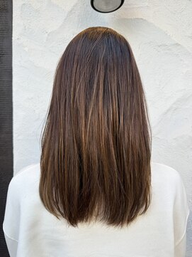 グルグル 妙典店(GULGUL) アッシュ×ベージュインナー