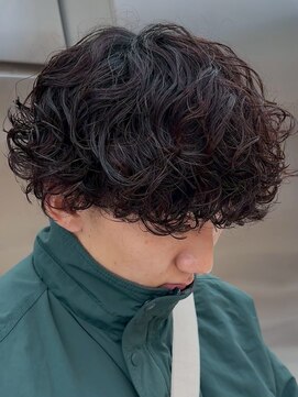 フィフス 渋谷(fifth) 渋谷ツイスパセンターパートシャドウパーマフェザーパーマウルフ