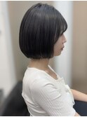 ストレートボブ/ぱつっとボブ/ワンレンボブ/ぱっつん前髪