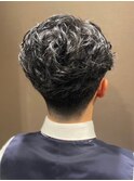 毛流れパーマ