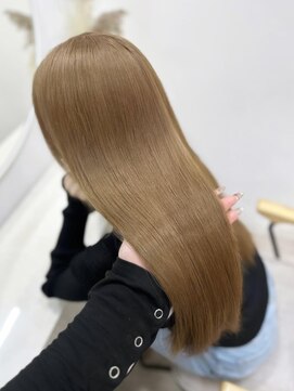 ラビス クローバー(Lovis clover) キャラメルベージュ/艶カラー/韓国/ワンホン