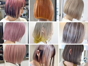 ツキ 横浜店(tuki)の写真/【初めてのブリーチにも*】ダメージレスなブリーチ技術で作る今っぽいダブルカラーが大好評〔横浜/横浜駅〕