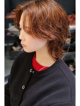 シュバルツ(schwarz) シナジートリートメント+ニュアンスパーマ 《髪質改善》