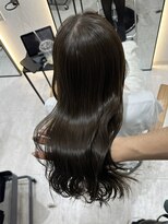ジーナ 吉塚(Zina)&nbsp;透明感ナチュラルブラウン【福田れん】博多 吉塚 美容室